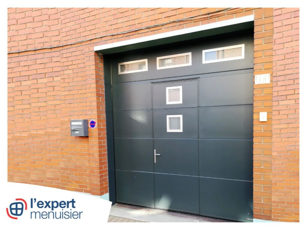 porte de garage sur mesure lens