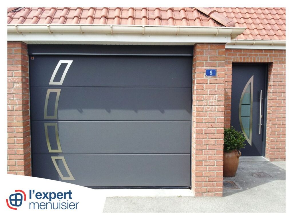 pose de portes sectionnelles enroulables battantes sur mesure